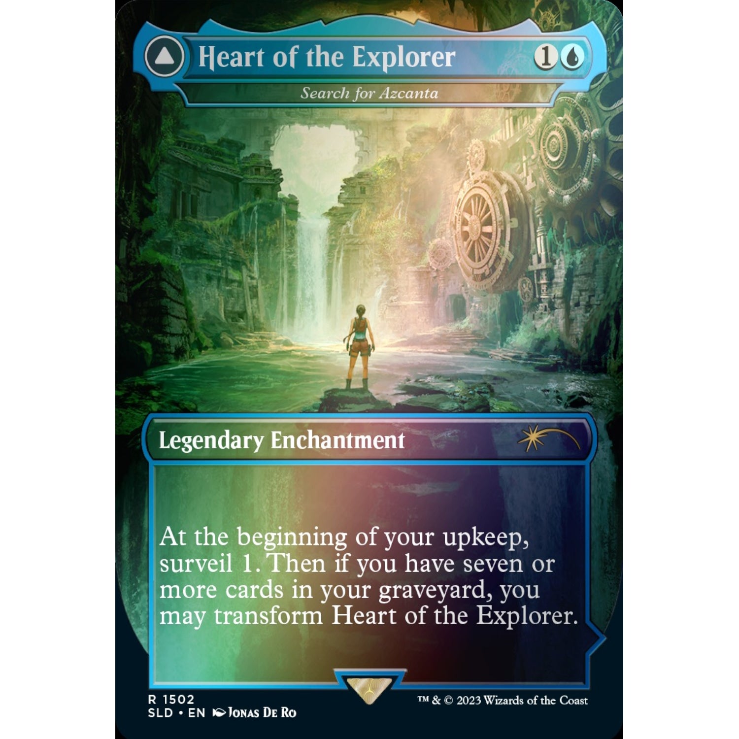 Magic: The Gathering TCG: Secret Lair - Tomb Raider - FOIL Card Game Wizards of the Coast