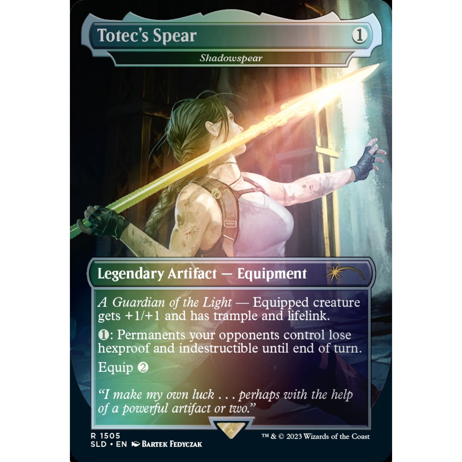 Magic: The Gathering TCG: Secret Lair - Tomb Raider - FOIL Card Game Wizards of the Coast