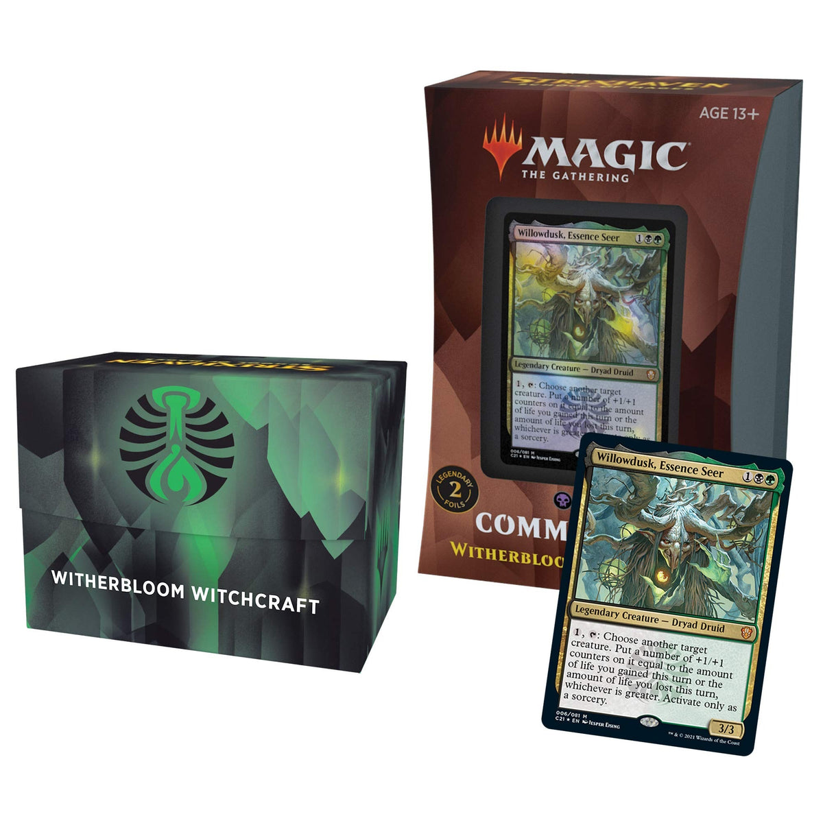 Magic: The Gathering TCG: Strixhaven Commander Deck Bundle Card Game Wizards of the Coast