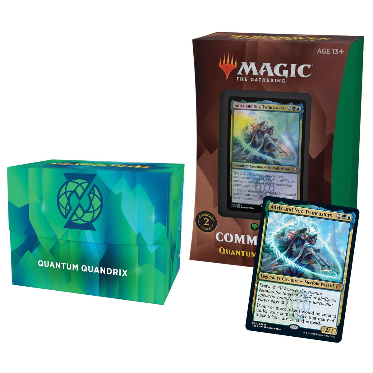 Magic: The Gathering TCG: Strixhaven Commander Deck Bundle Card Game Wizards of the Coast