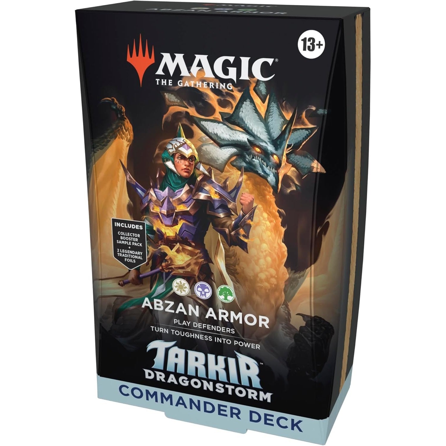 Magic: The Gathering TCG: Tarkir Dragonstorm Commander Deck - Abzan Armor Card Game Wizards of the Coast