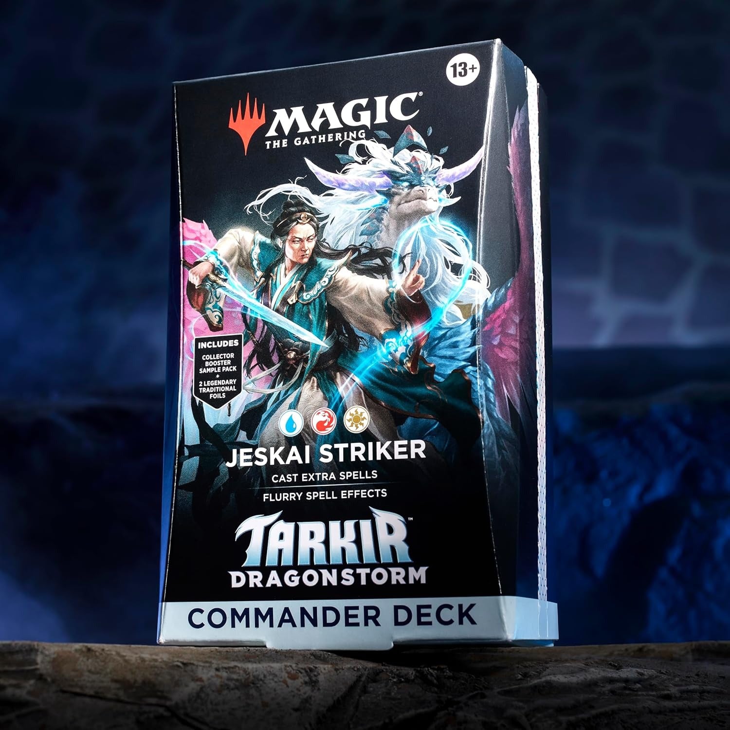 Magic: The Gathering TCG: Tarkir Dragonstorm Commander Deck - Jeskai Striker Card Game Wizards of the Coast