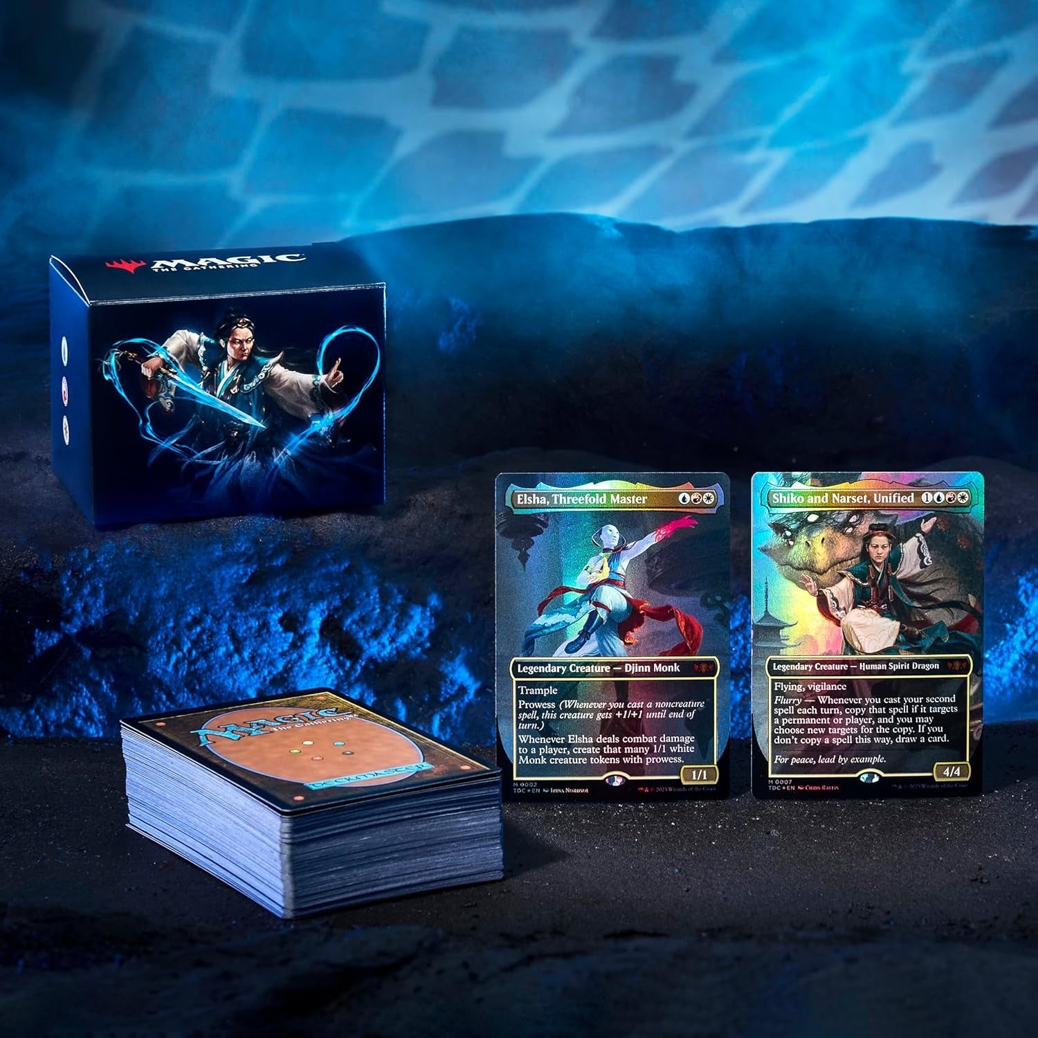 Magic: The Gathering TCG: Tarkir Dragonstorm Commander Deck - Jeskai Striker Card Game Wizards of the Coast