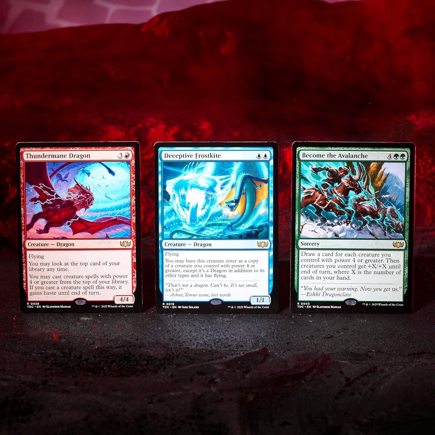 Magic: The Gathering TCG: Tarkir Dragonstorm Commander Deck - Mardu Surge Card Game Wizards of the Coast