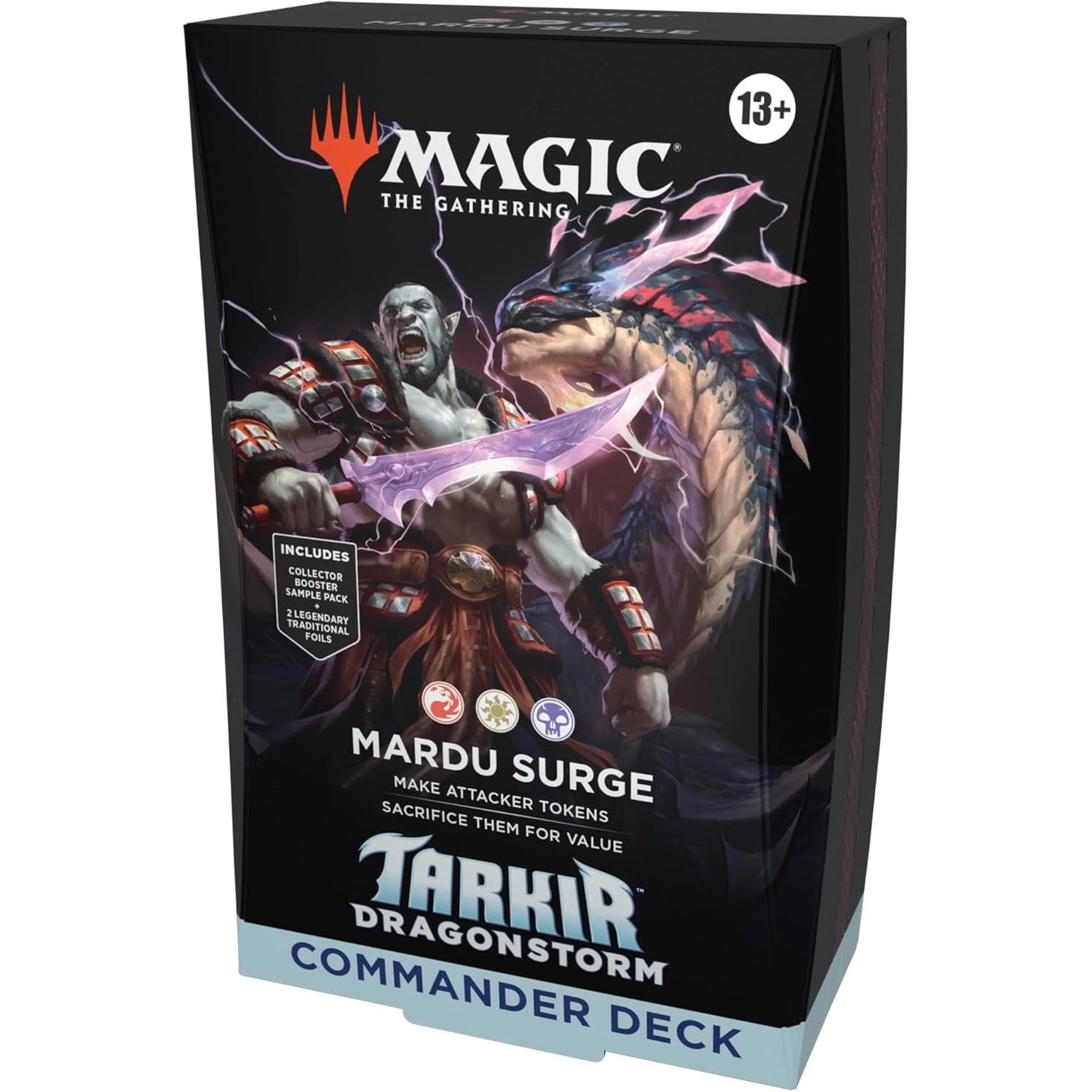 Magic: The Gathering TCG: Tarkir Dragonstorm Commander Deck - Mardu Surge Card Game Wizards of the Coast