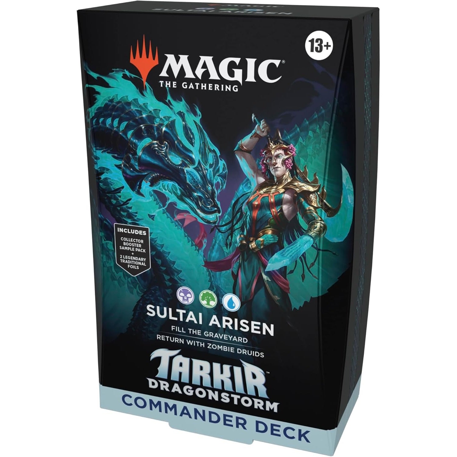 Magic: The Gathering TCG: Tarkir Dragonstorm Commander Deck - Sultai Arisen Card Game Wizards of the Coast
