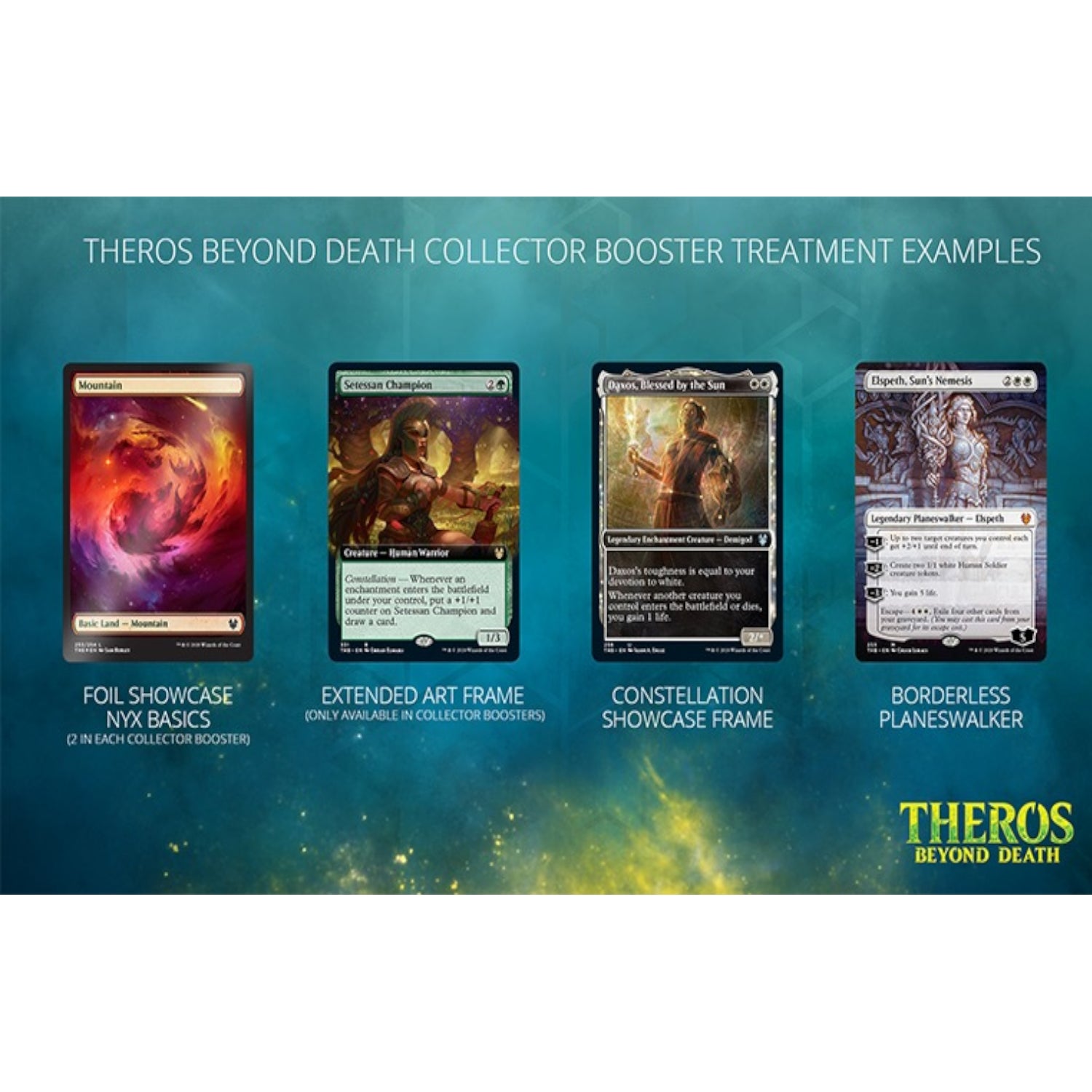Magic: The Gathering TCG: Theros Beyond Death Collector Booster Box - 12 Packs Card Game Wizards of the Coast