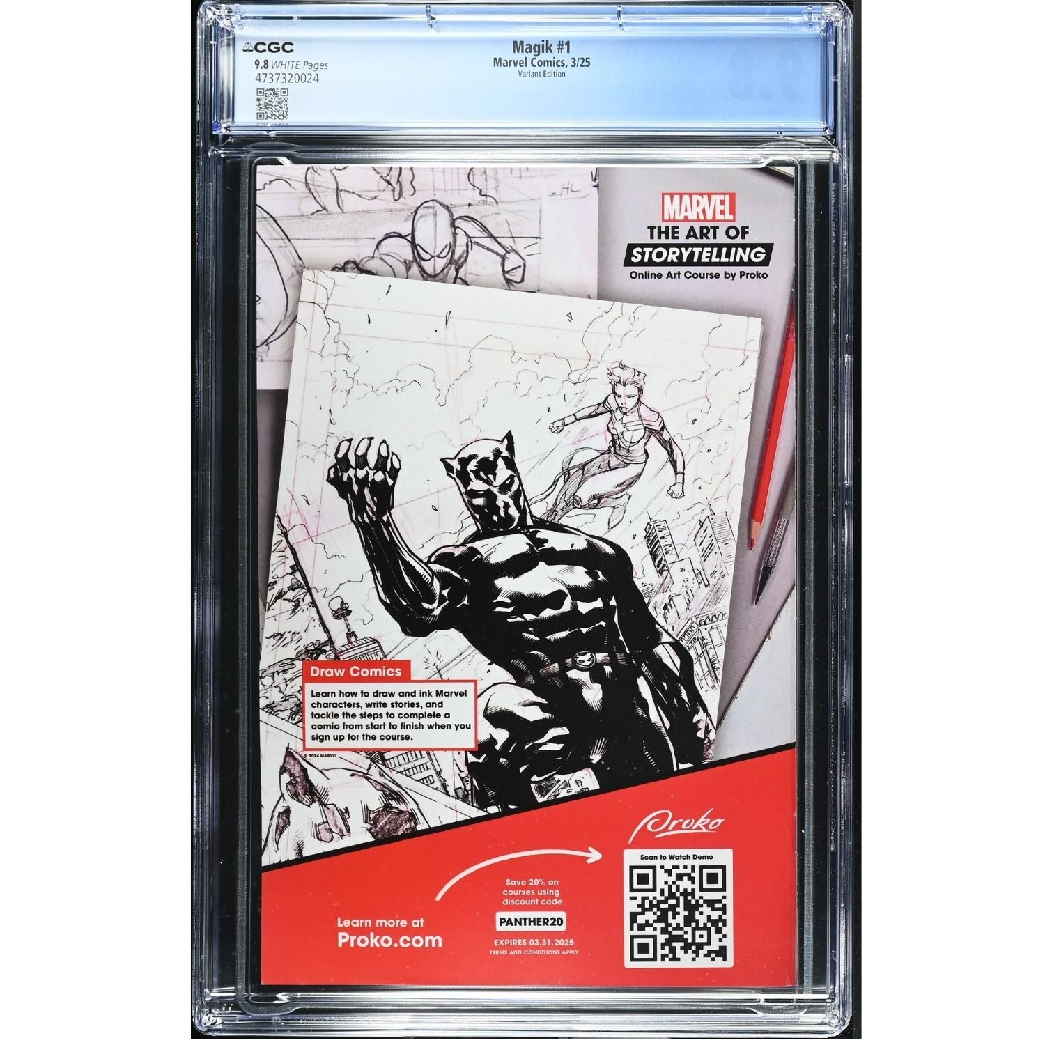 Magik: #1 [Jeehyung Lee CGC 9.8 CVR B] 2025 Comics Marvel Comics