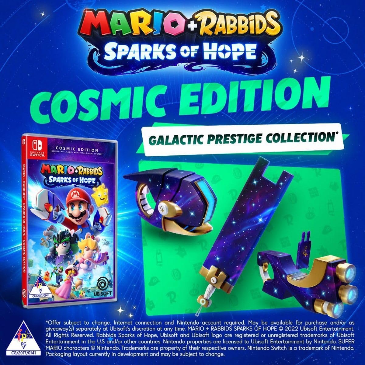 Mario + Rabbids: Sparks of Hope - Cosmic Edition [Nintendo Switch] Nintendo Switch Video Game Ubisoft