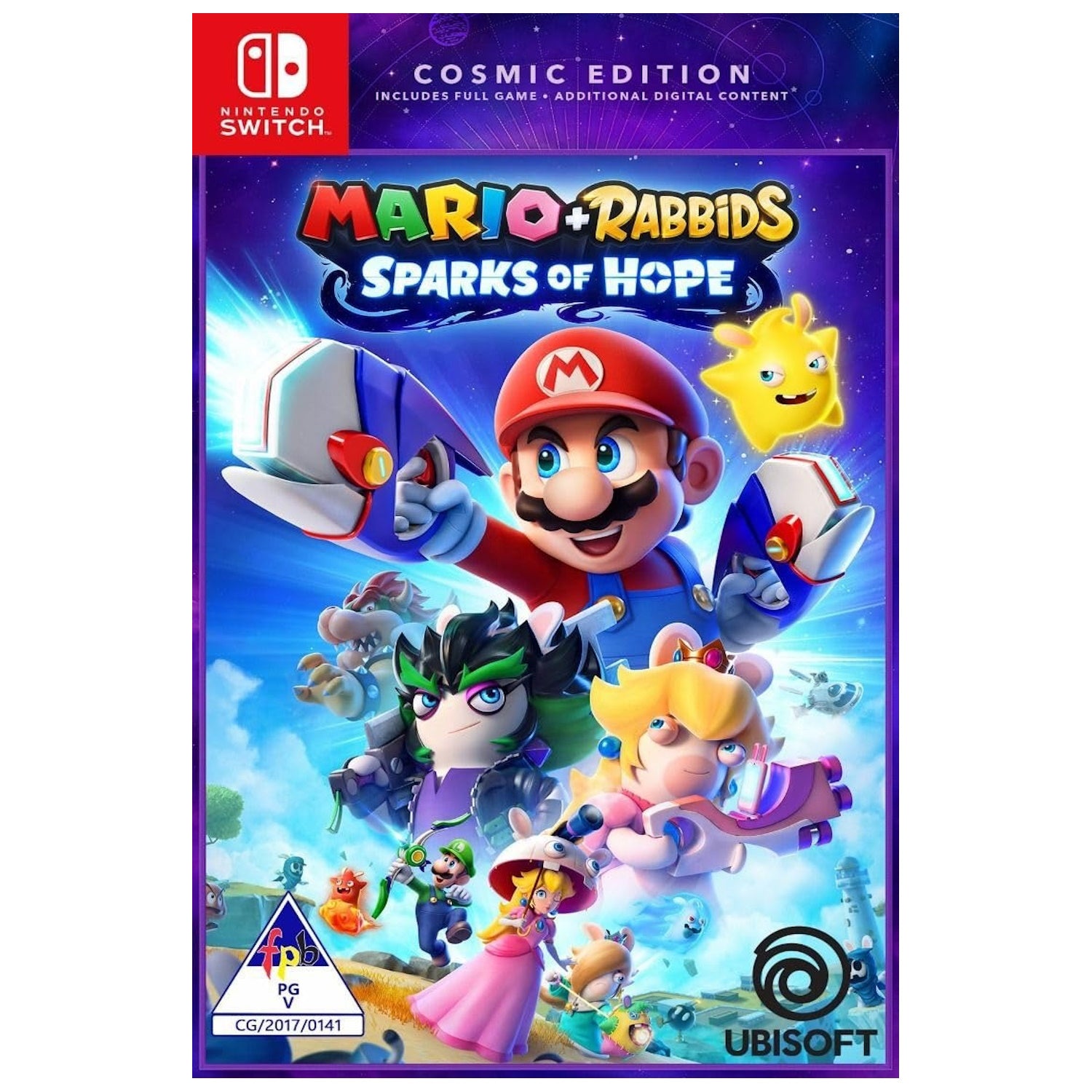 Mario + Rabbids: Sparks of Hope - Cosmic Edition [Nintendo Switch] Nintendo Switch Video Game Ubisoft