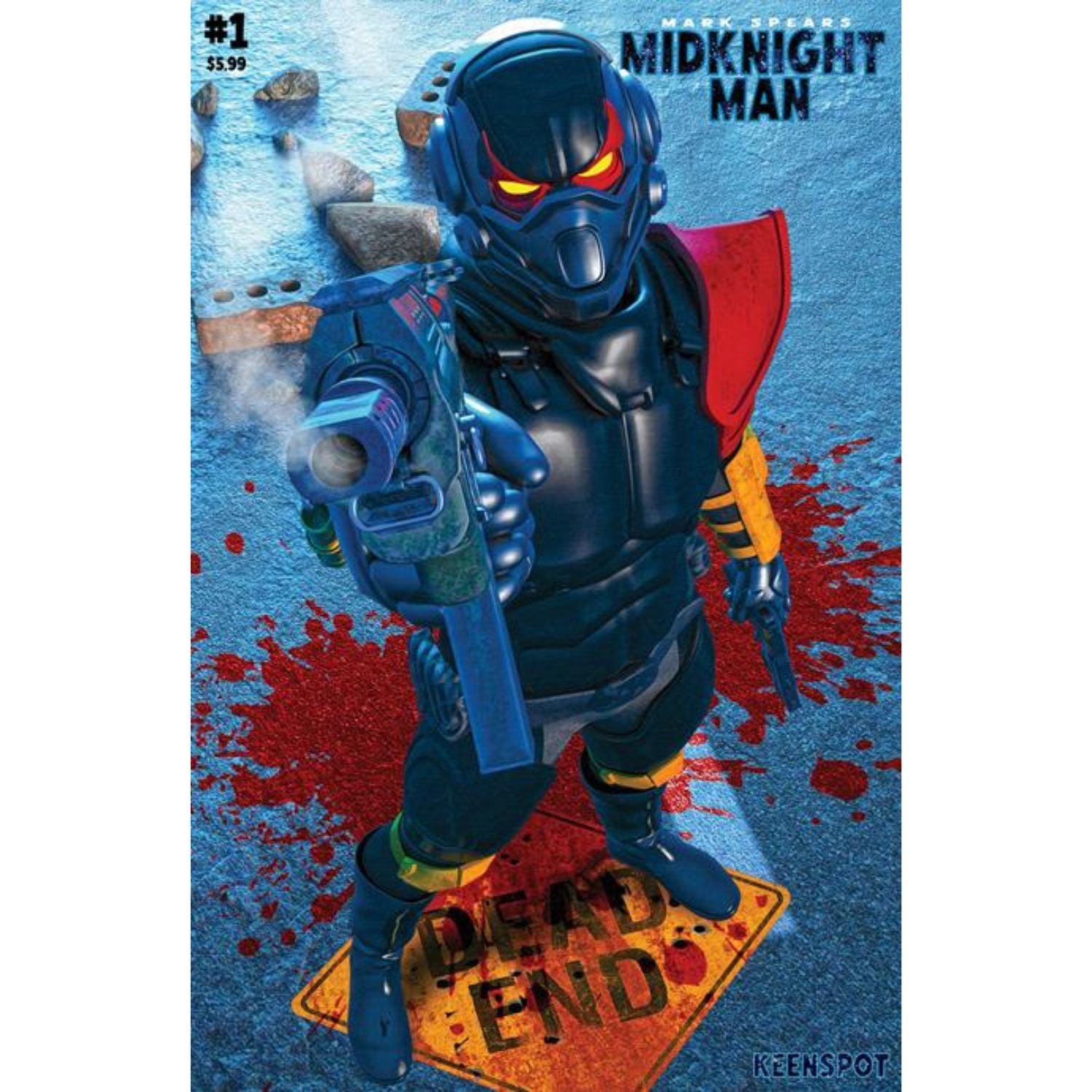 Mark Spears Midknight Man: #1 [Mark Spears CVR F] 2026 Comics Keenspot