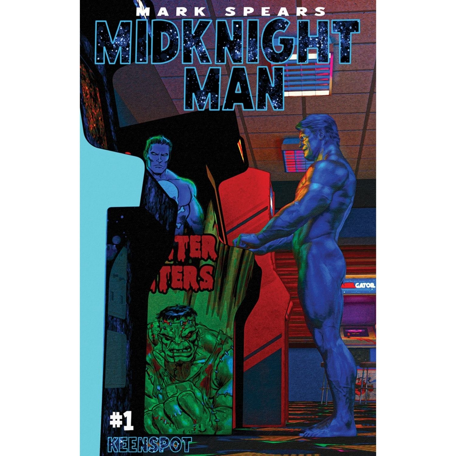 Mark Spears Midknight Man: #1 [Mark Spears CVR E - 1:50] 2026 Comics Keenspot