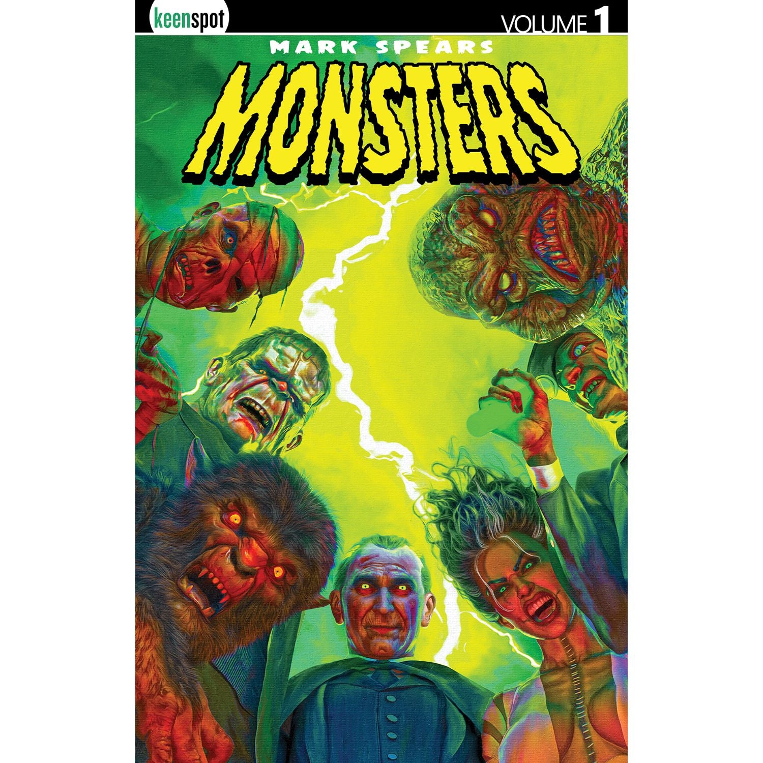 Mark Spears Monsters HC: Vol 1 [Mark Spears Hardcover] 2025 Comics Keenspot