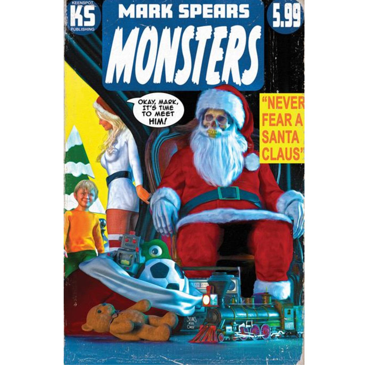 Mark Spears Monsters: #4 [Mark Spears 2nd Printing CGC 9.8 Metal CVR J] 2025
