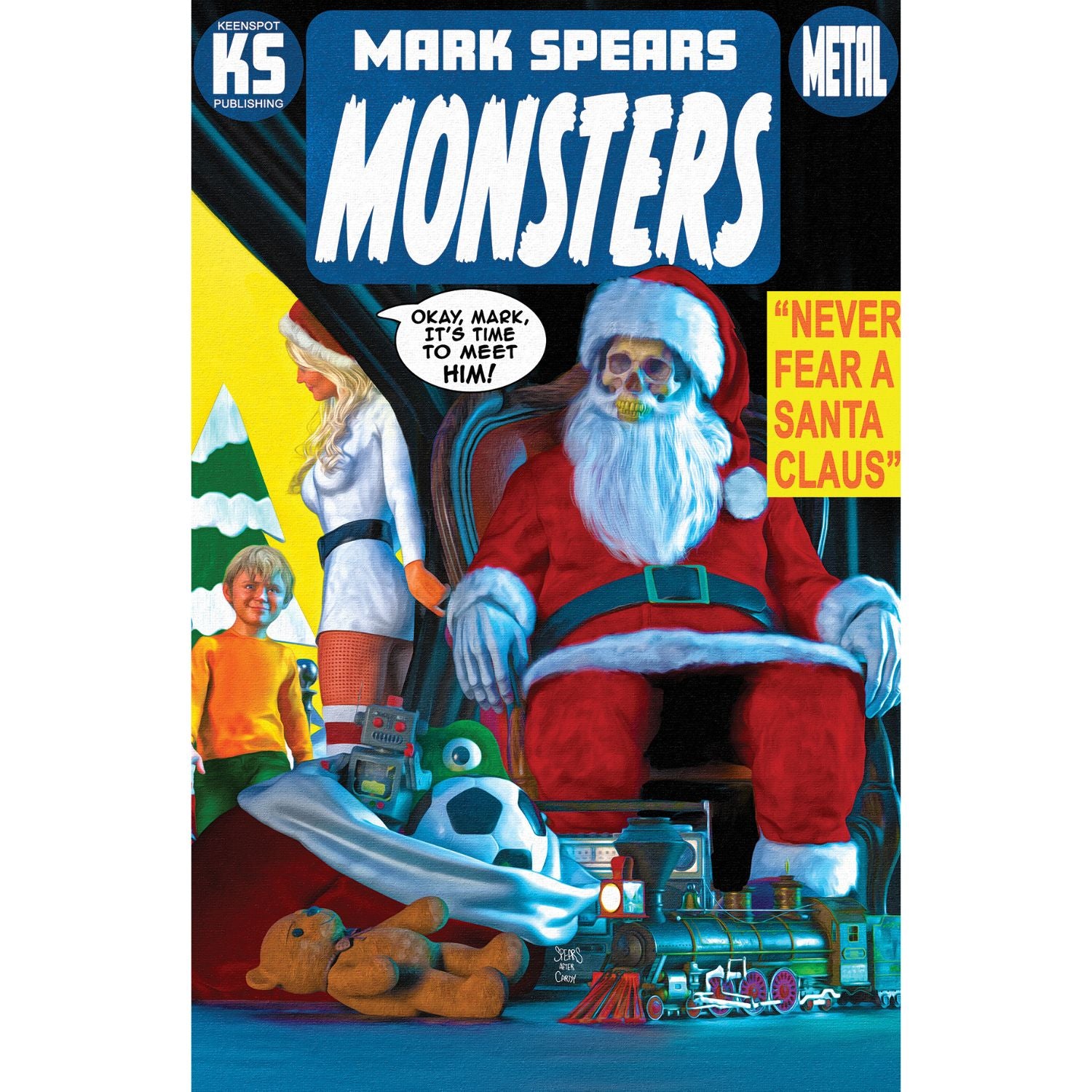 Mark Spears Monsters: #4 [Mark Spears 2nd Printing CVR A] 2025 Comics Keenspot