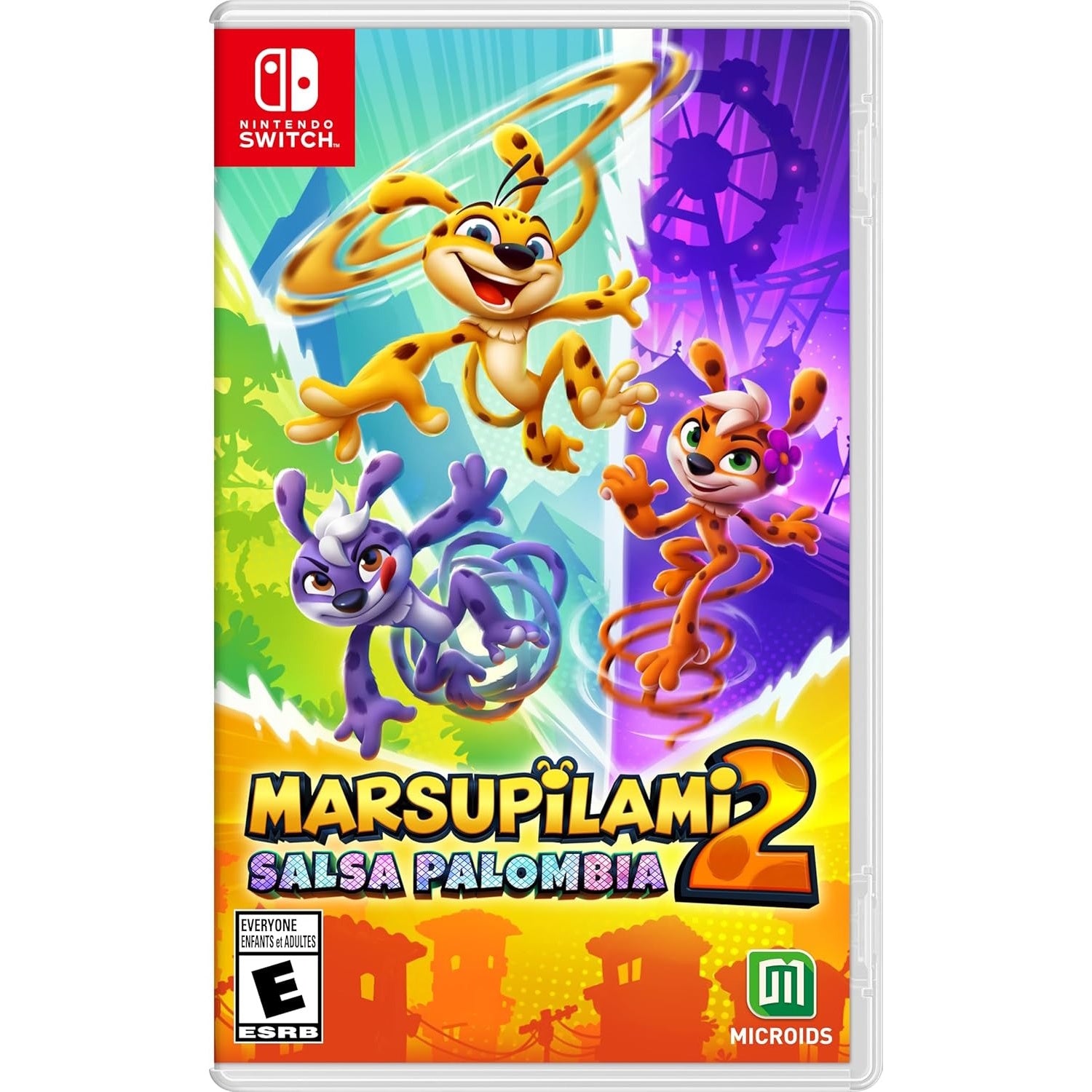 Marsupilami 2: Salsa Palombia [Nintendo Switch] Nintendo Switch Video Game Microids