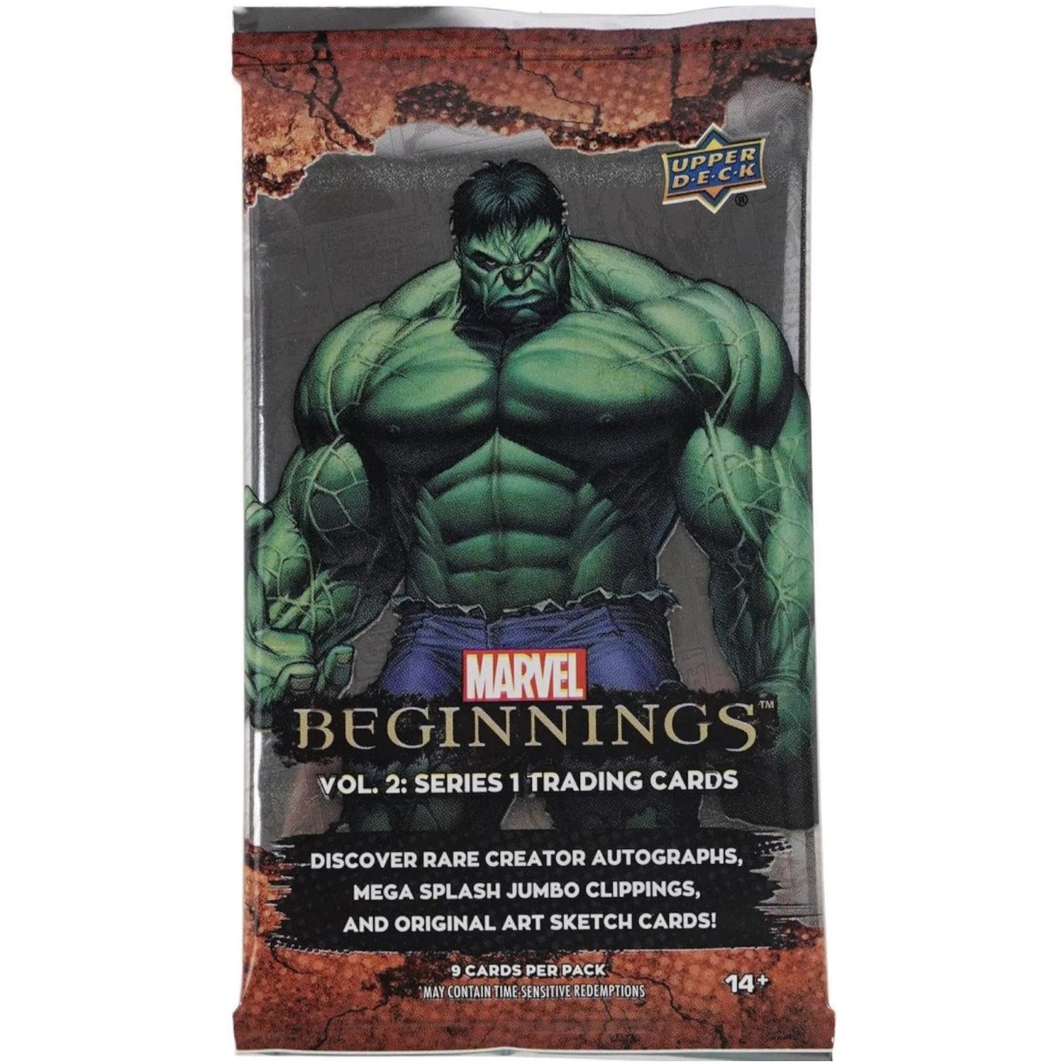 Marvel Beginnings Vol. 2 Series 1 Booster Box Card Game Upper Deck