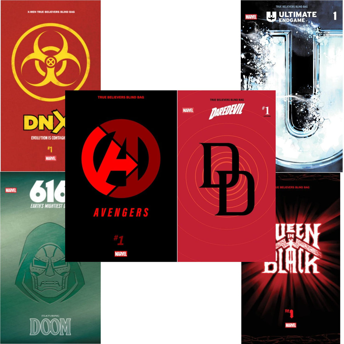 Marvel Blind Bag Bundle: 6 Bags [Blind Bag Bundle] 2026 Comics Marvel