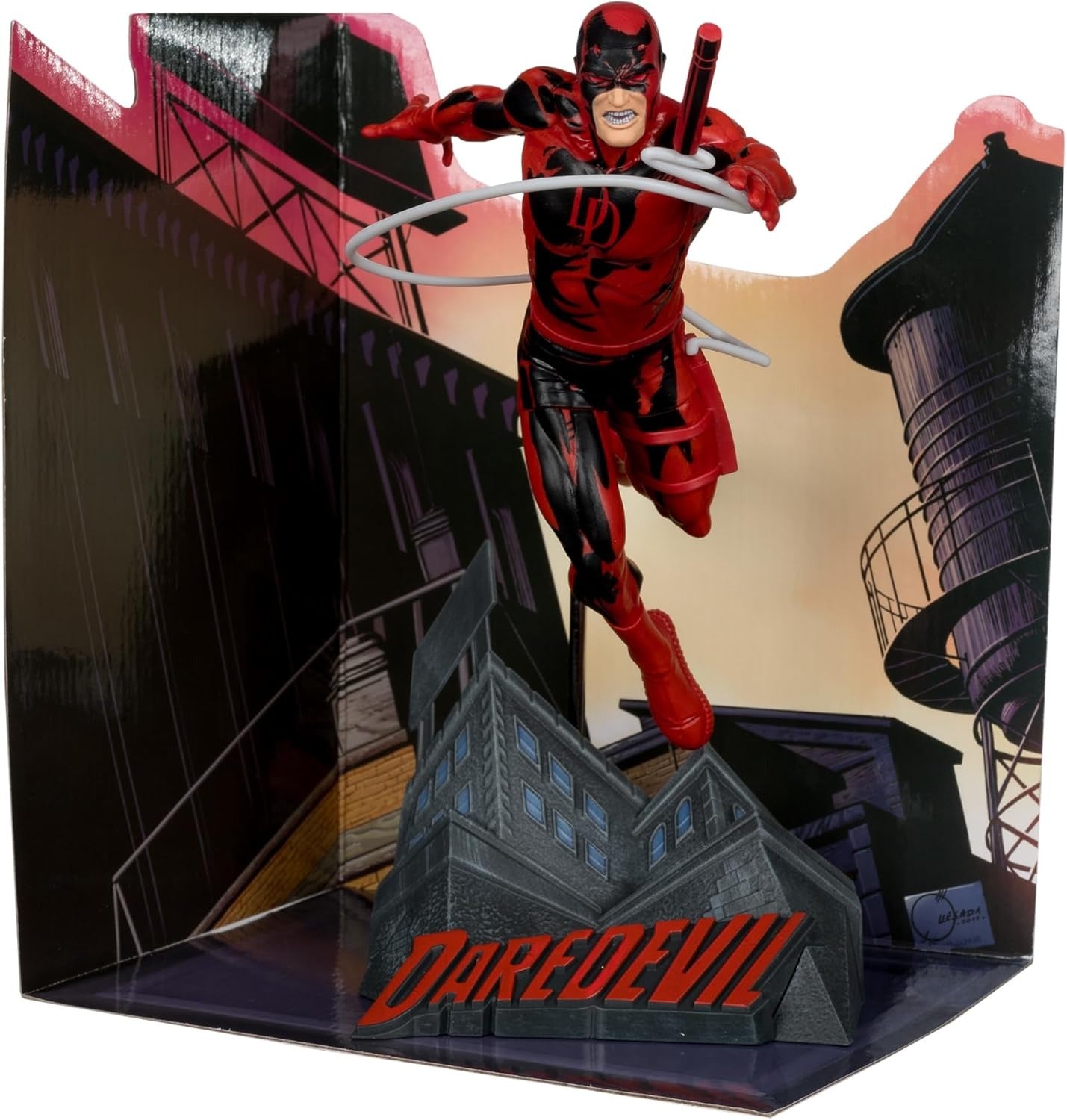 Marvel Collection WV3: Daredevil Issue #600 Scene Figure - 1:10 Scale Toys & Games McFarlane Toys