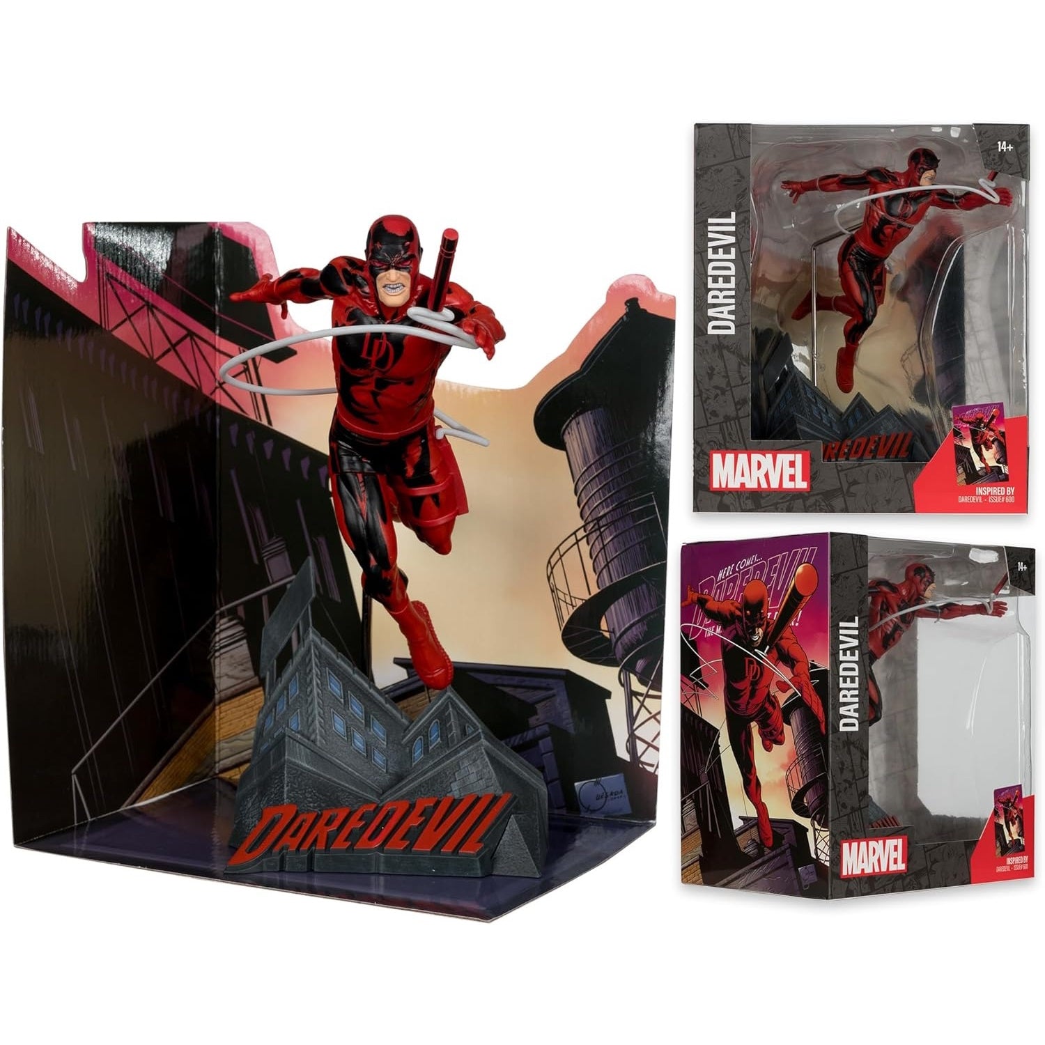 Marvel Collection WV3: Daredevil Issue #600 Scene Figure - 1:10 Scale Toys & Games McFarlane Toys