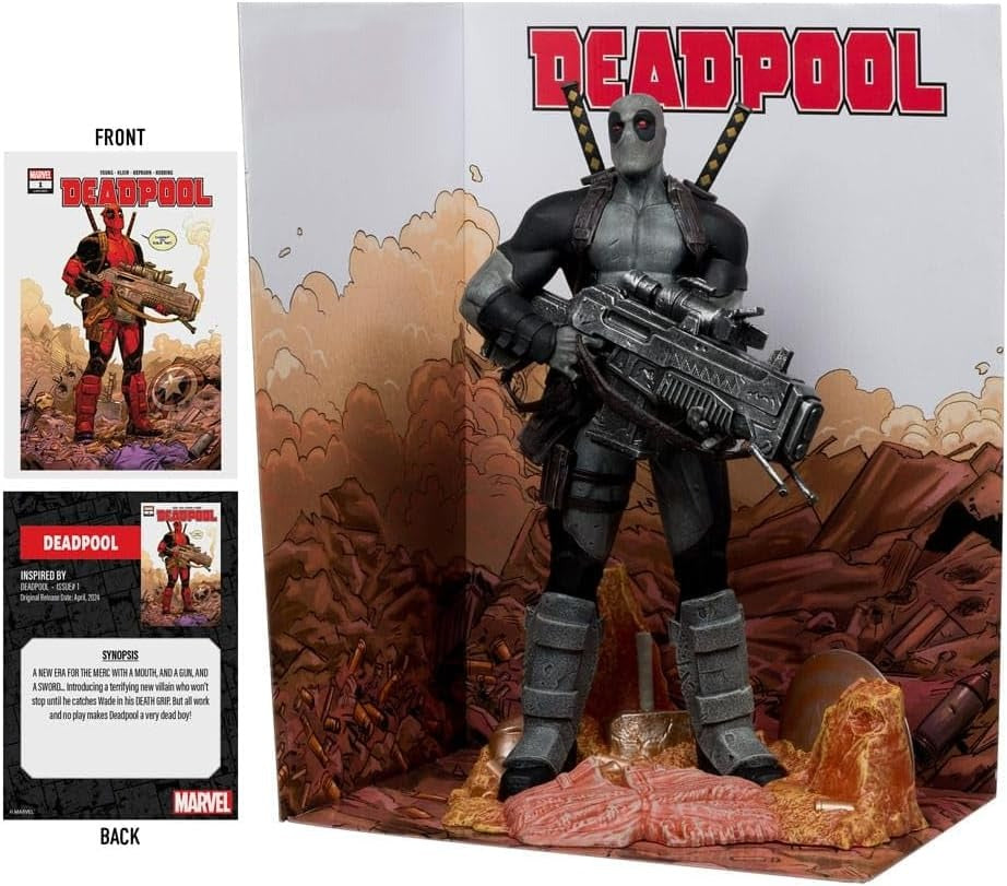 Marvel Collection: Deadpool Issue #1 Scene Figure - 1:6 Scale Toys & Games McFarlane Toys
