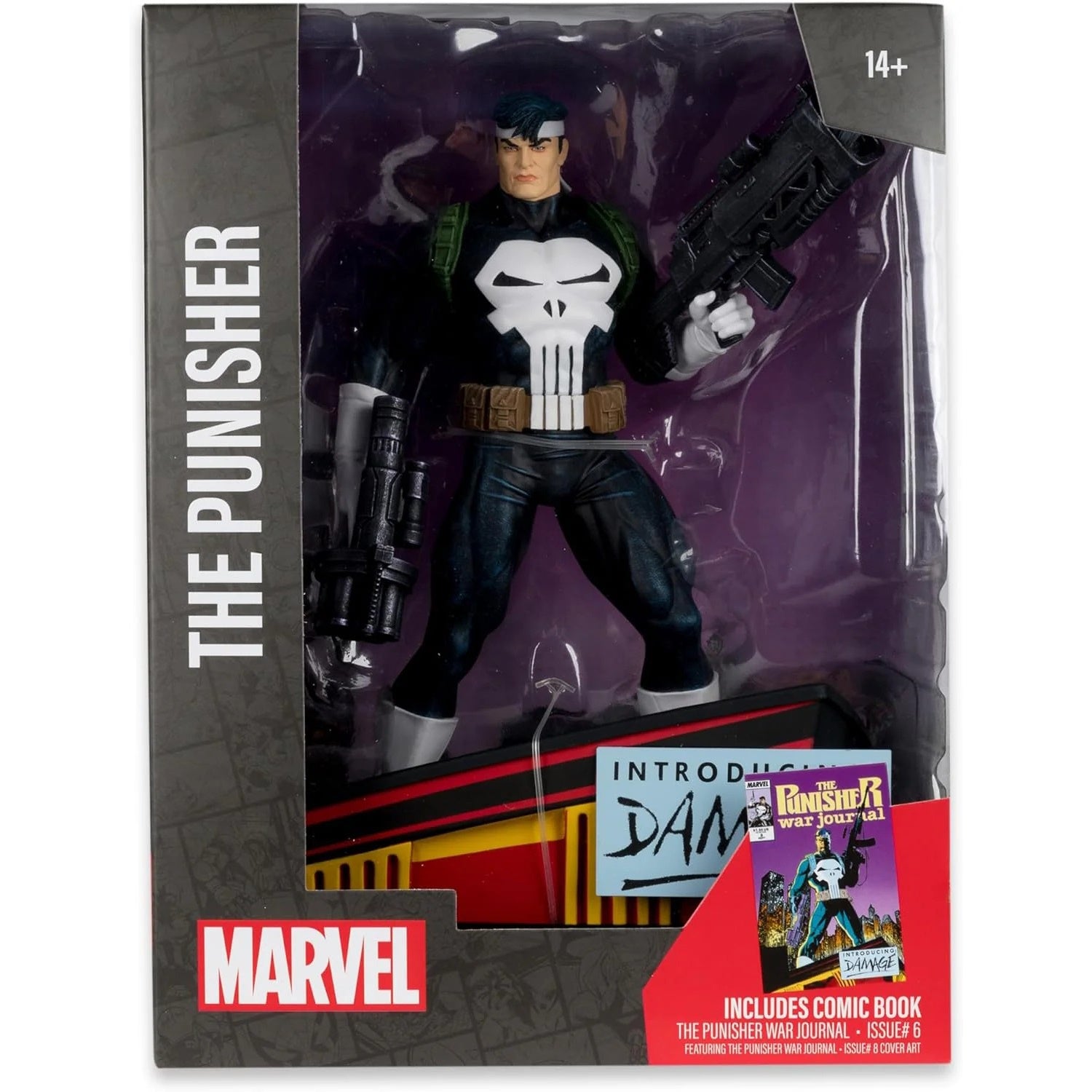 Marvel Collection: The Punisher War Journal Issue #6 Scene Figure - 1:6 Scale Toys & Games McFarlane Toys
