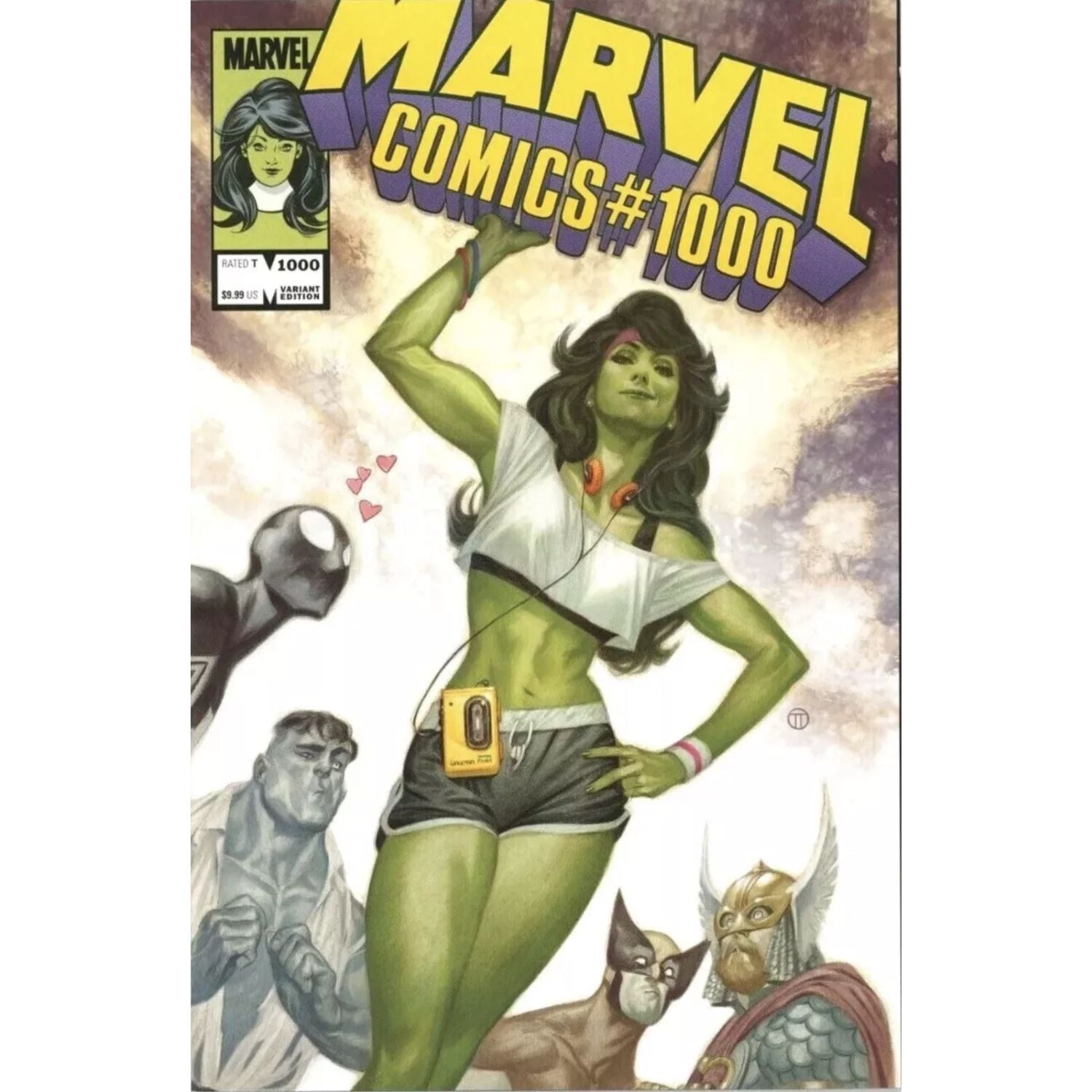 Marvel Comics: #1000 [Tedesco CVR L] 2019 Comics Marvel Comics