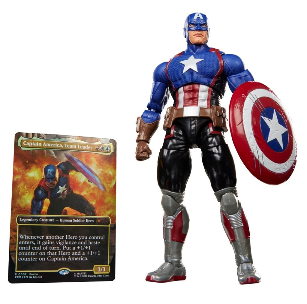 Marvel Legends Series: Marvel Super Heroes Magic: The Gathering - Captain America (Avengers: Twilight) Toys & Games Marvel