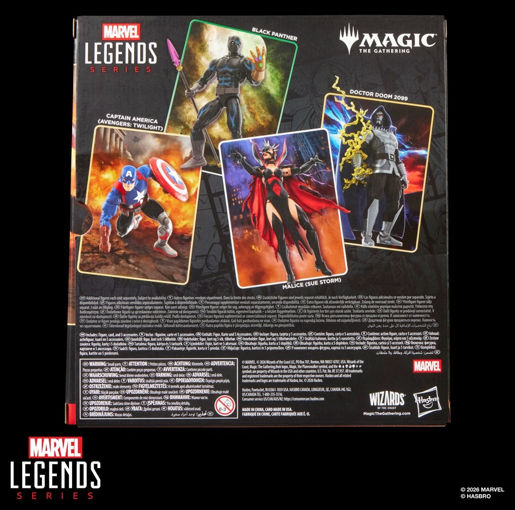 Marvel Legends Series: Marvel Super Heroes Magic: The Gathering - Captain America (Avengers: Twilight) Toys & Games Marvel