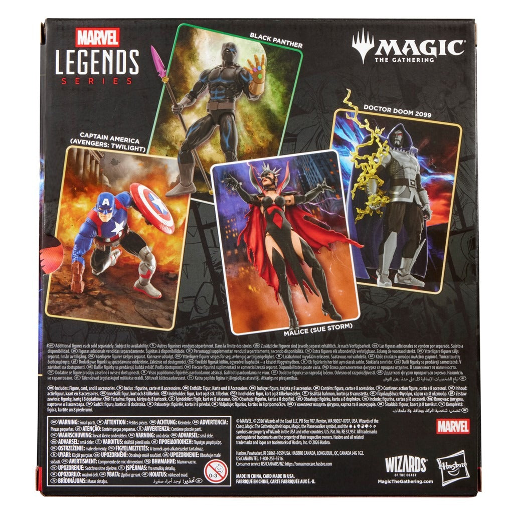 Marvel Legends Series: Marvel Super Heroes Magic: The Gathering - Doctor Doom 2099 Toys & Games Hasbro