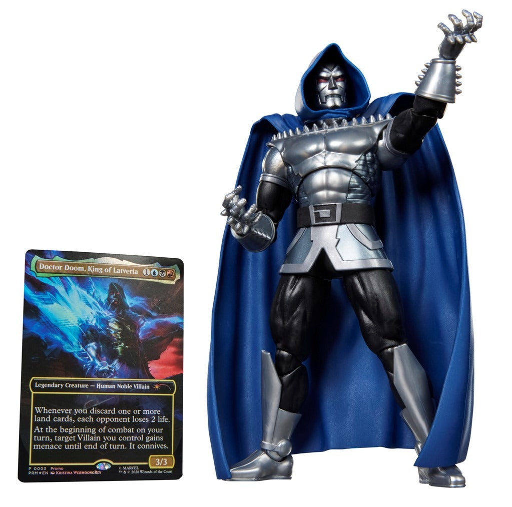 Marvel Legends Series: Marvel Super Heroes Magic: The Gathering - Doctor Doom 2099 Toys & Games Hasbro
