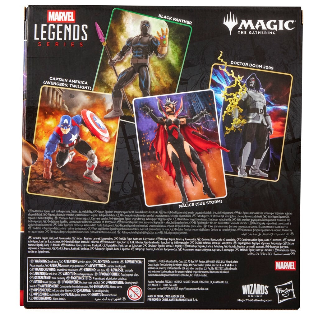 Marvel Legends Series: Marvel Super Heroes Magic: The Gathering - Malice (Sue Storm) Toys & Games Marvel