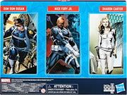 Marvel Legends Series: Captain America S.H.I.E.L.D Collection - Dum Dum Dugan , Nick Fury Jr., Sharon Carter Toys & Games Hasbro