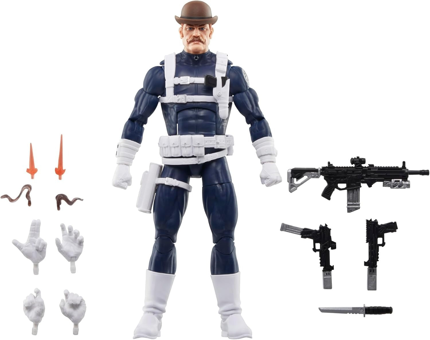 Marvel Legends Series: Captain America S.H.I.E.L.D Collection - Dum Dum Dugan , Nick Fury Jr., Sharon Carter Toys & Games Hasbro