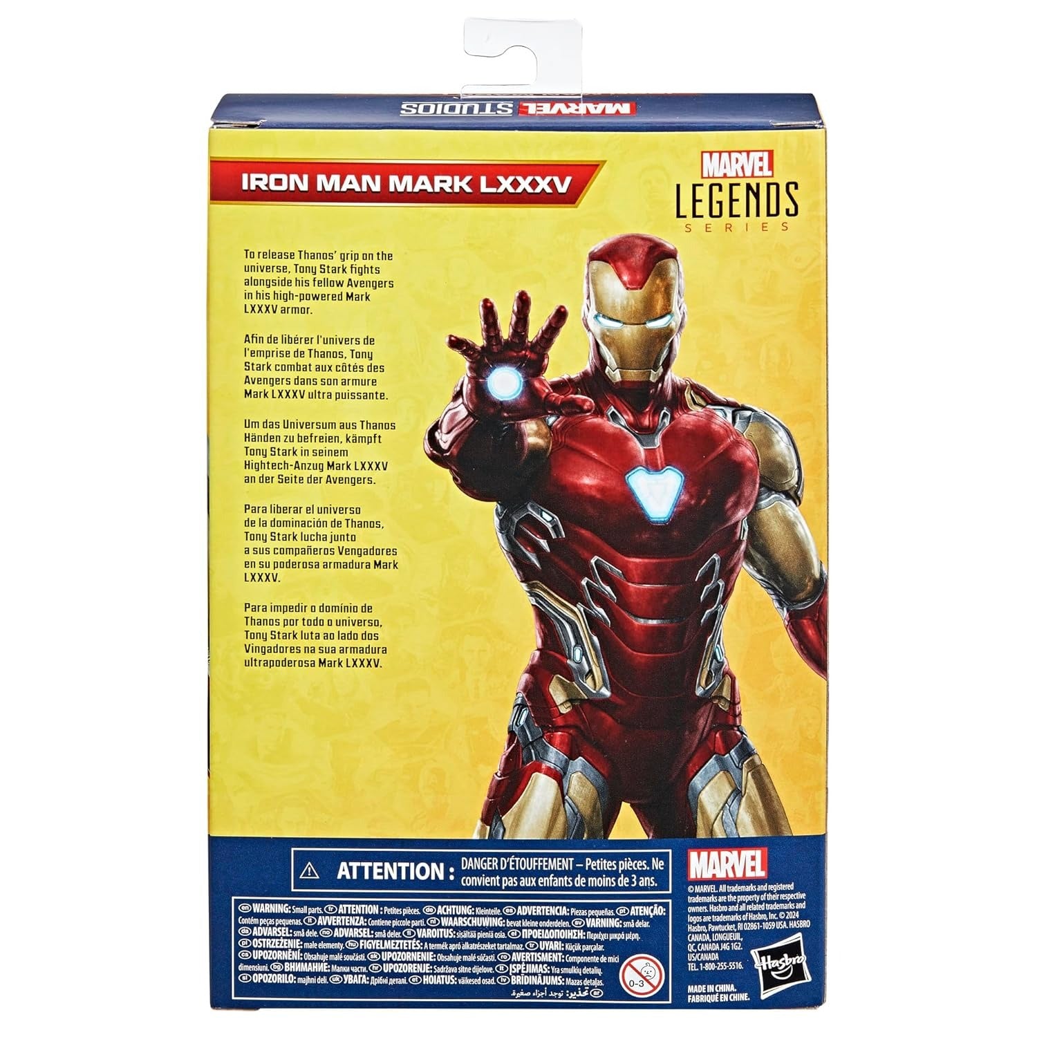 Marvel Legends Series: Iron Man Mark LXXXV, Avengers: Endgame Collectible Toys & Games Hasbro
