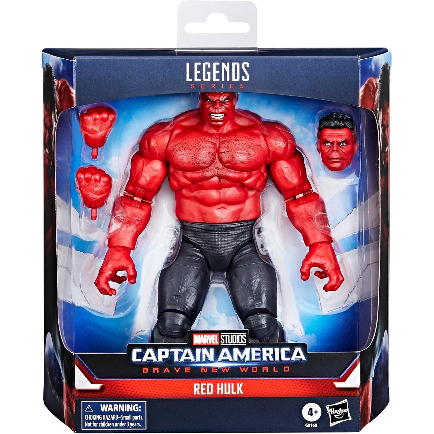 Marvel Legends Series: Red Hulk Captain America: Brave New World Toys & Games Hasbro