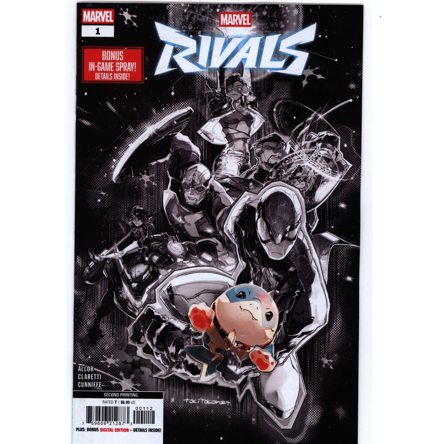 Marvel Rivals: #1 [Tokitokoro 2nd Print Variant] 2025 Comics Marvel Comics