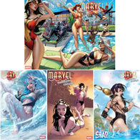 Marvel Swimsuit Brand New Beach Day Set: #1 4 Books [Various CVR ABDF] 2026 Comics Marvel