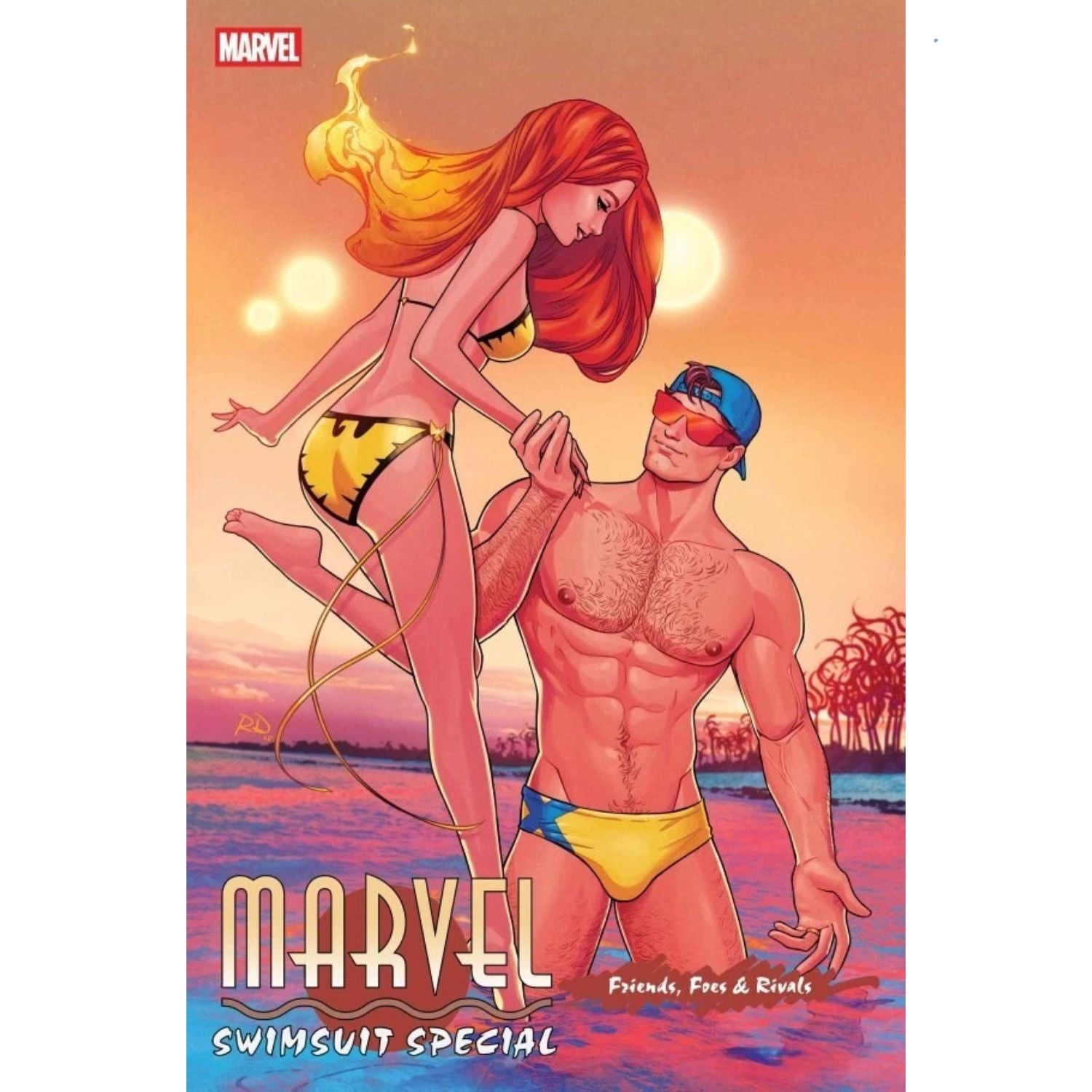 Marvel Swimsuit Special Friends Foes And Rivals: #1 [Russell Dauterman CVR B] Comics Marvel Comics