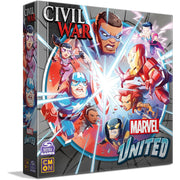 Marvel United: Civil War [Board Game, 2 - 6 Players] Board Game Asmodee