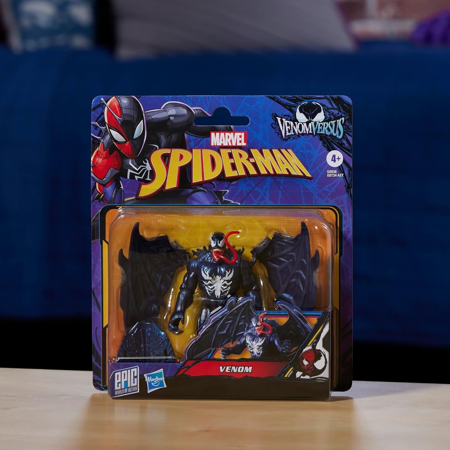 Marvel Venom Versus: Venom Figure 4" Action Figure Toys & Games Hasbro