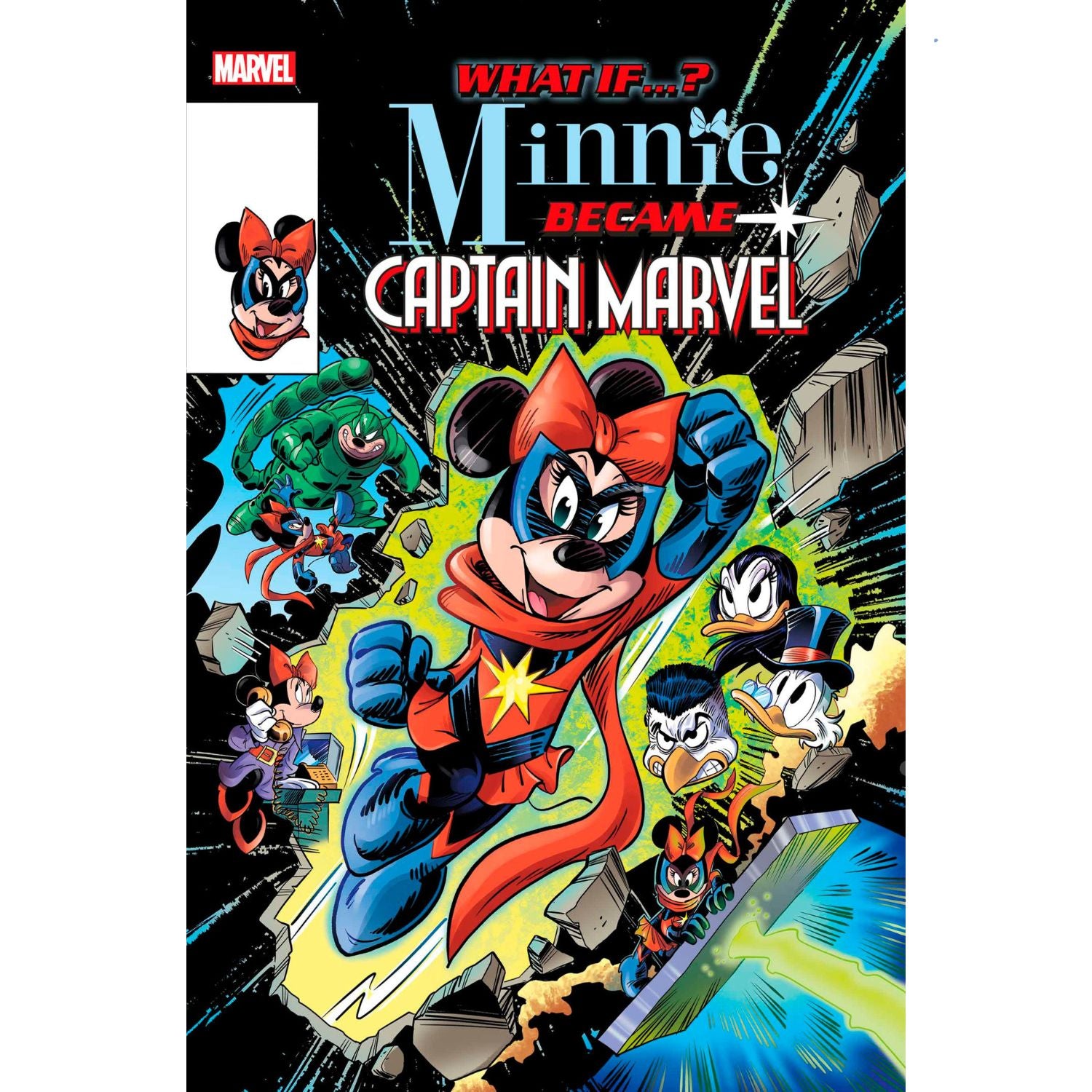 What If? Minnie Became Captain Marvel #1 [Perissinotto CVR A] Comics Marvel Comics