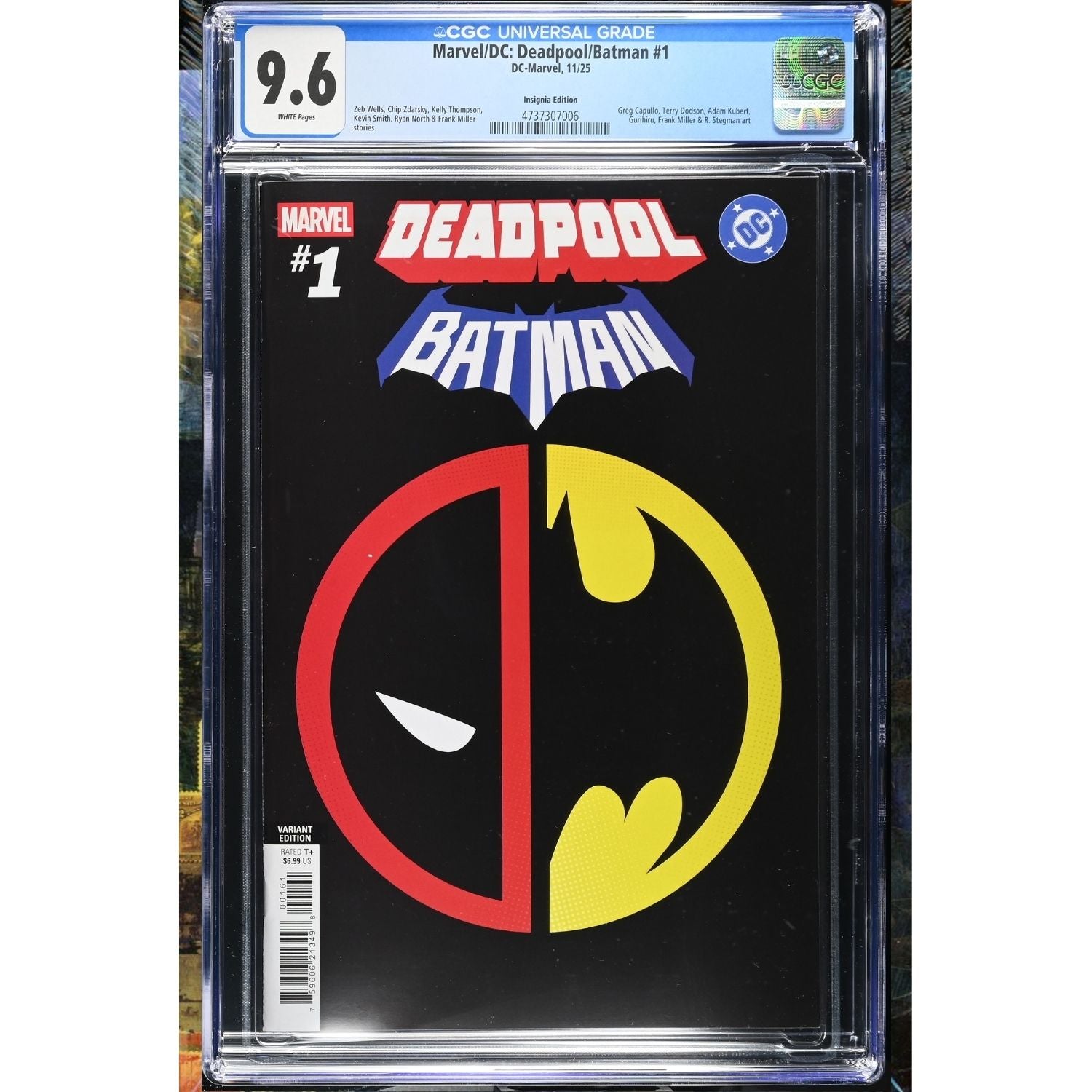 Deadpool/Batman: #1 [Insignia Mashup CGC 9.6] 2025 Comics Marvel Comics