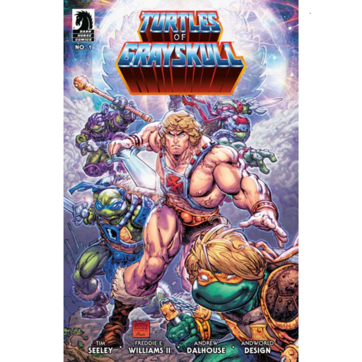 Masters of the Universe TMNT: Turtles of Grayskull #1 [Williams II CVR A] 2024 Comics Dark Horse