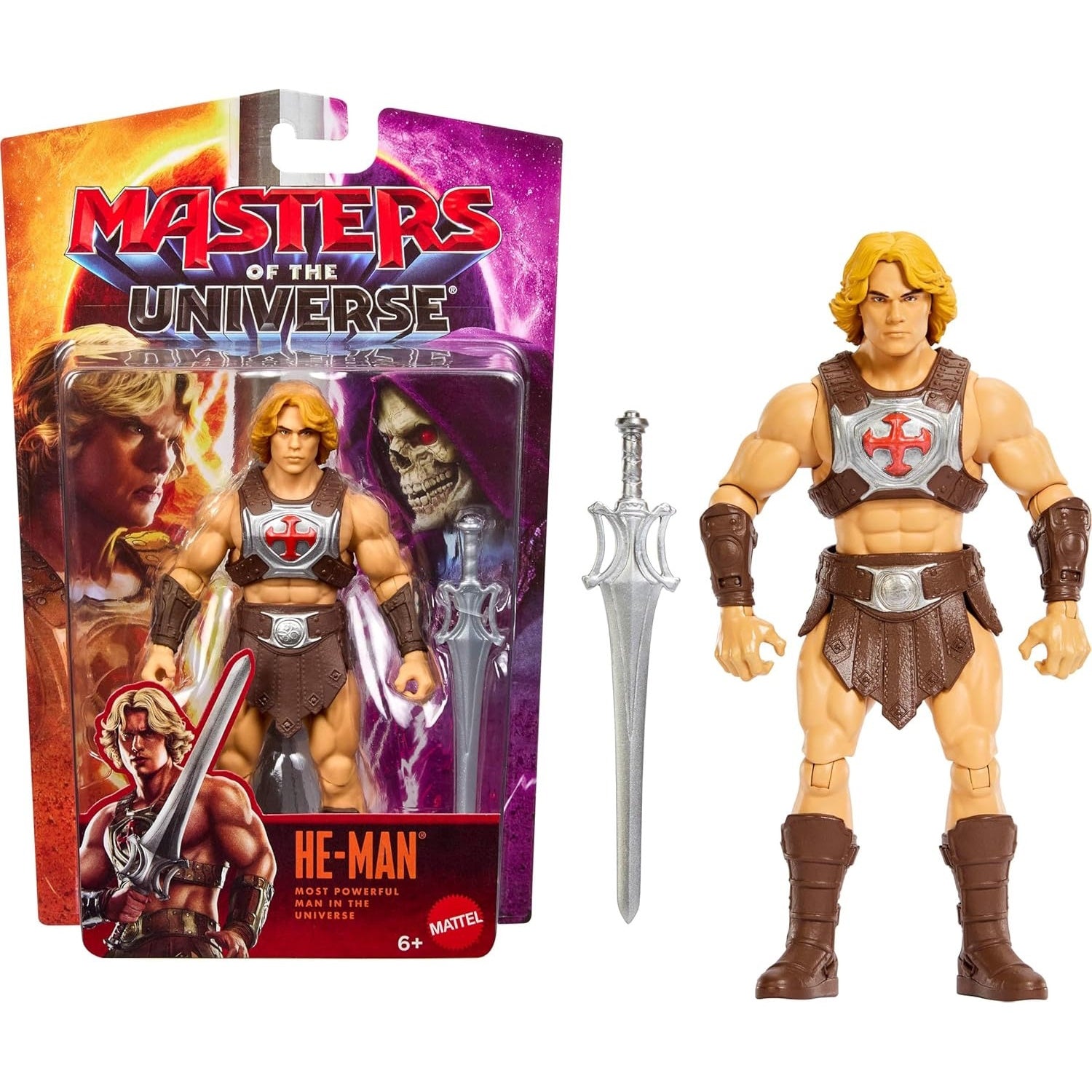 Masters of the Universe 2026: He-Man Action Figure Toys & Games Mattel