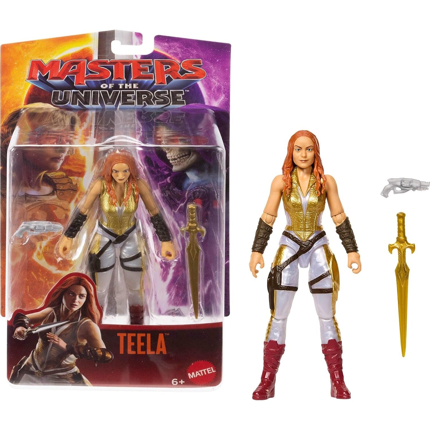 Masters of the Universe 2026: Teela Action Figure Toys & Games Mattel