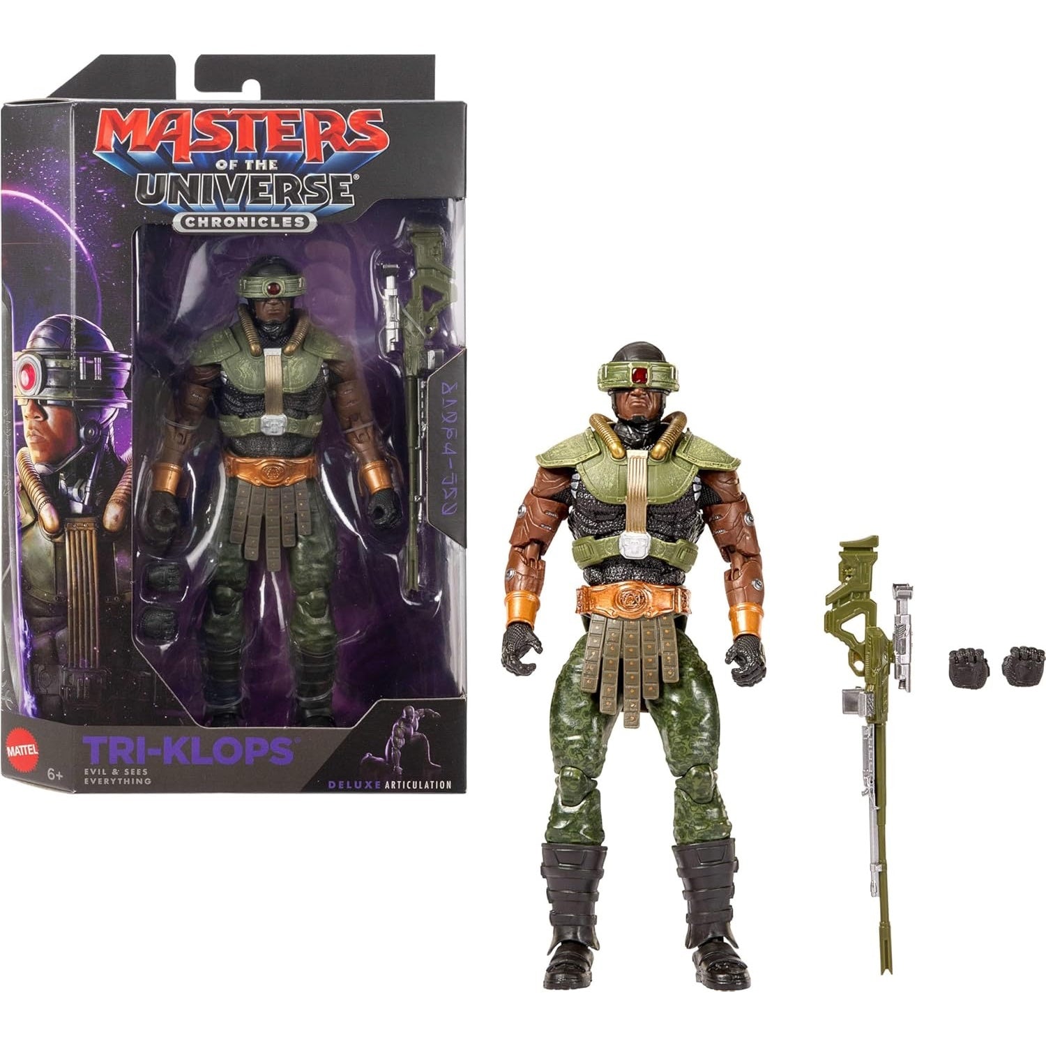 Masters of the Universe Chronices: Tri-klops - 6.5" Figure Toys & Games Mattel