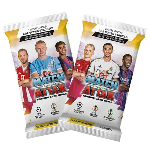 Topps: 2025-26 Match Attax - Single Pack Blister Sports Cards Topps