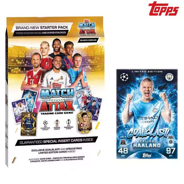 Topps: 2025-26 Match Attax - Starter Pack Sports Cards Topps