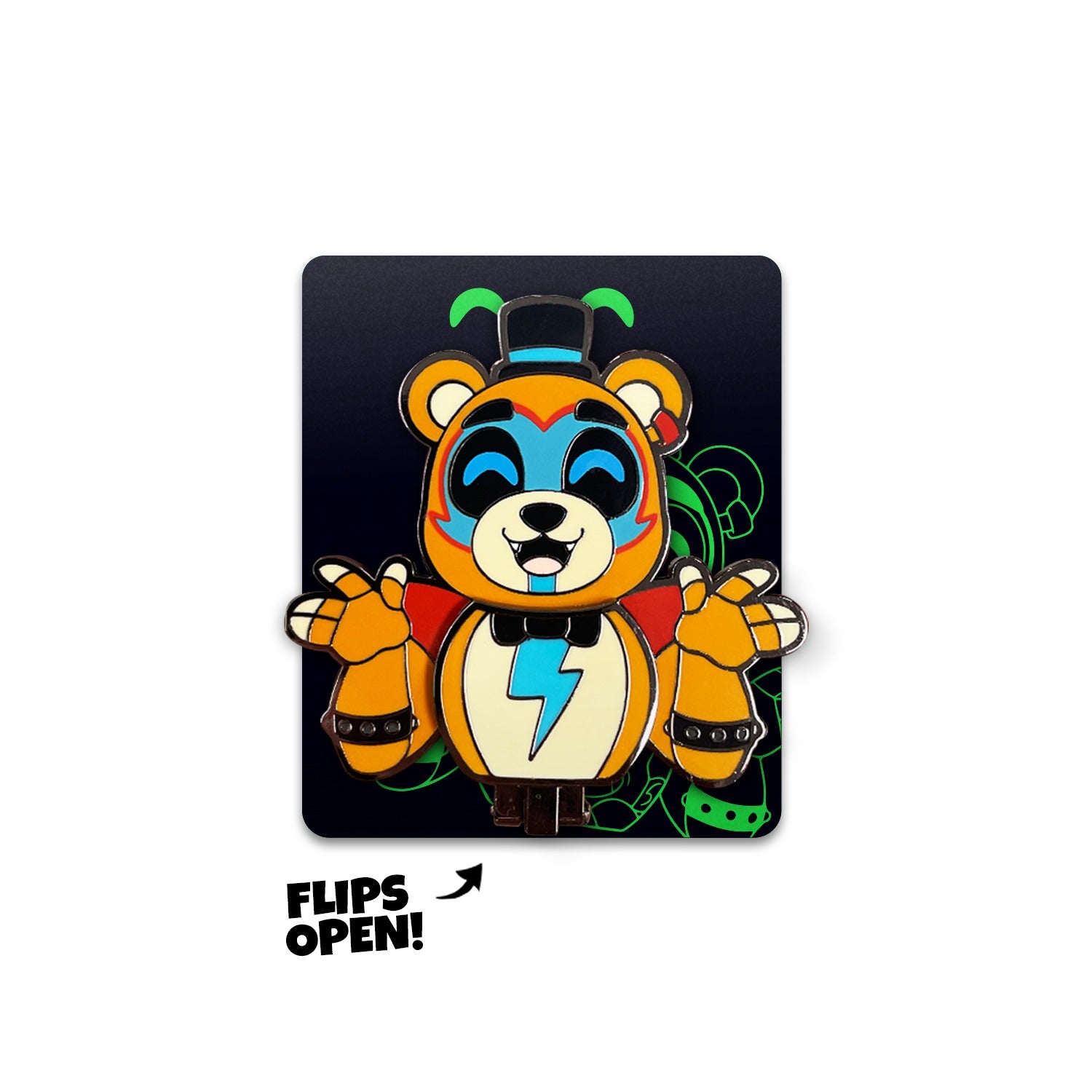 Youtooz: Pin Collection - Matpat X FNAF Five Nights at Freddy's [Glamrock Freddy Covered Pin] Toys & Games Youtooz